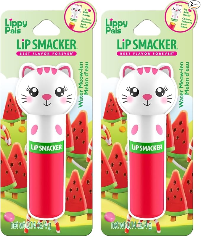 Lip Smacker Lippy Pals Unicorn, Bálsamo labial con sabor hidratante y suavizante de brillo suave, sabores deliciosos hidratantes y protectores, libre de crueldad y vegano - Magia de unicornio
