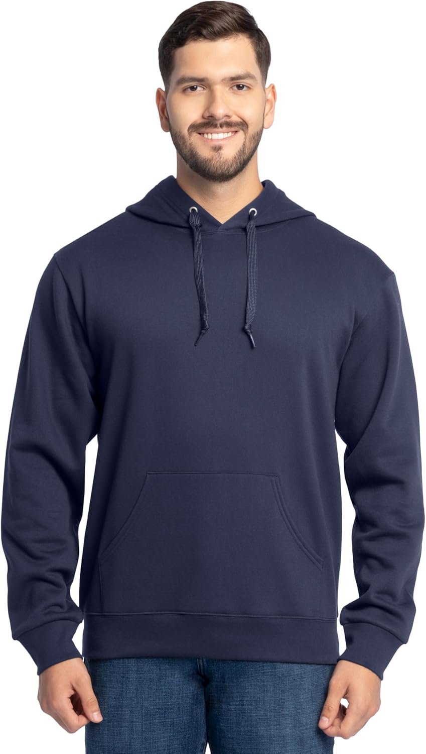 Fruit of the Loom Men's Eversoft Fleece Pullover Hooded Sweatshirt, Moisture Wicking & Breathable