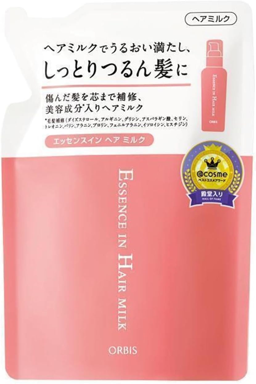Orbis (オルビス) Essence In Hair Milk Sanrio Characters Limited Collaboration Design Bottled 140g (Leave-In Treatment)