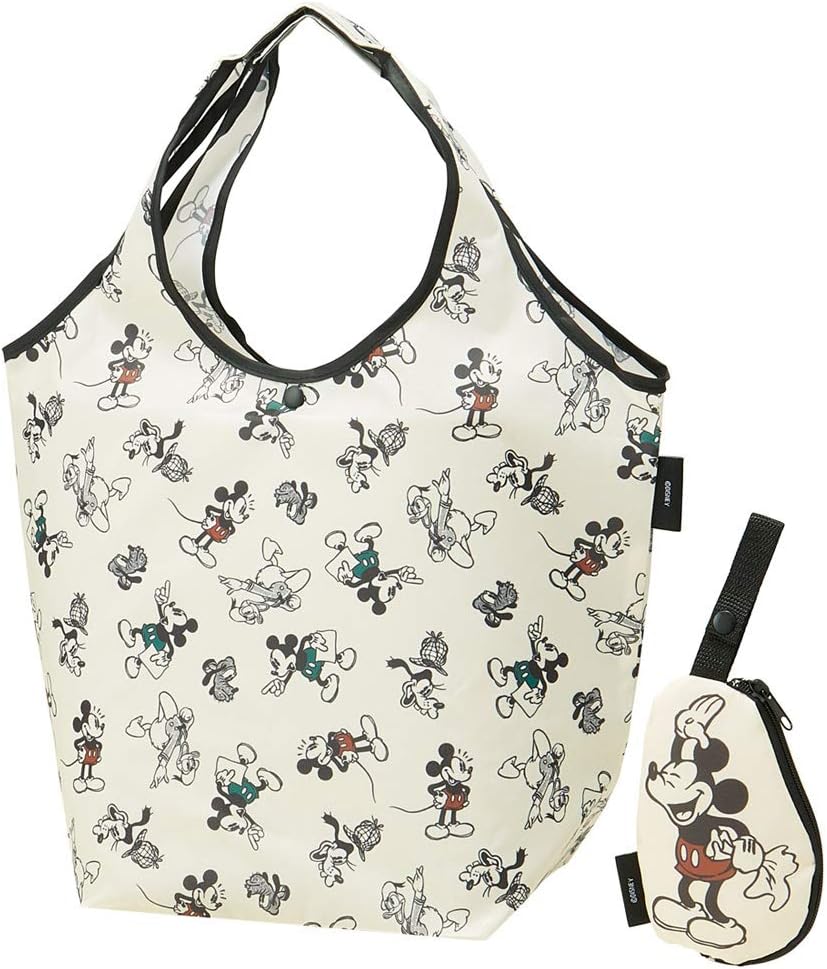 Skater KBS42P Shopping Bag with Pouch, Eco Bag, My Melody Sanrio, W x H x D: 16.5 x 12.6 x 7.1 inches (420 x 320 x 180 mm)