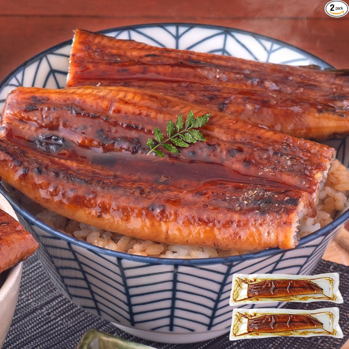 Eel Set, Made in Japan, Respect for the Aged Day, Eel Grill, 5.3 oz (150 g) x 2, Gift Box, Yamada Suisan Eel, Made in Kagoshima