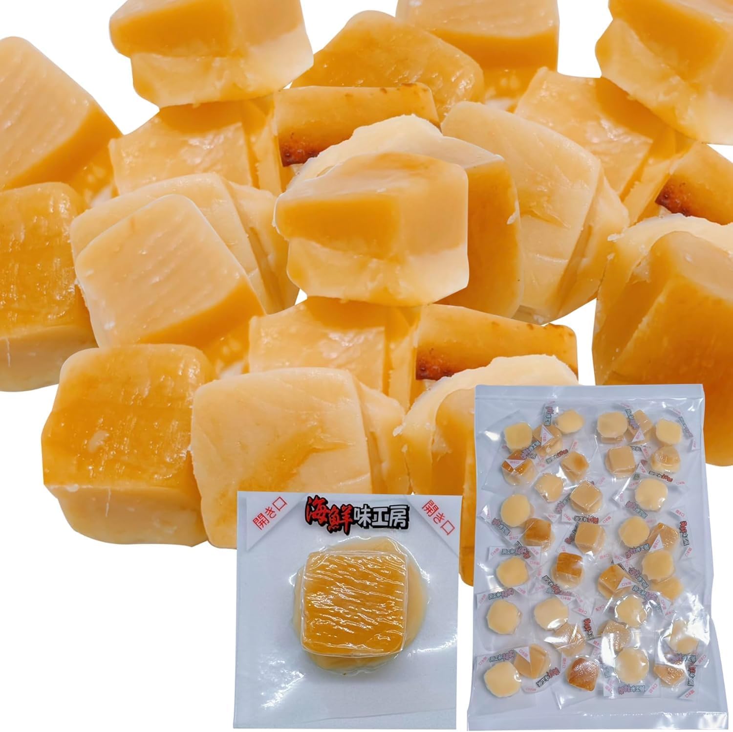 Alneka Scallop Cheese Snacks, Individual Packaging, Sweets, 4.2 oz (120 g), Approximately 15 Pieces, Individual Packaging, Made in Japan