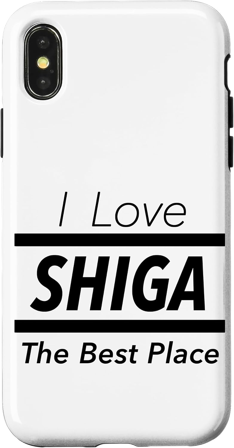 アイラブ・SHIGA 滋賀（I Love）JIMO-T【47都道府県】JIMO-T ジモティ プレゼント お土産 面白い スマホケース iPhone 13 用