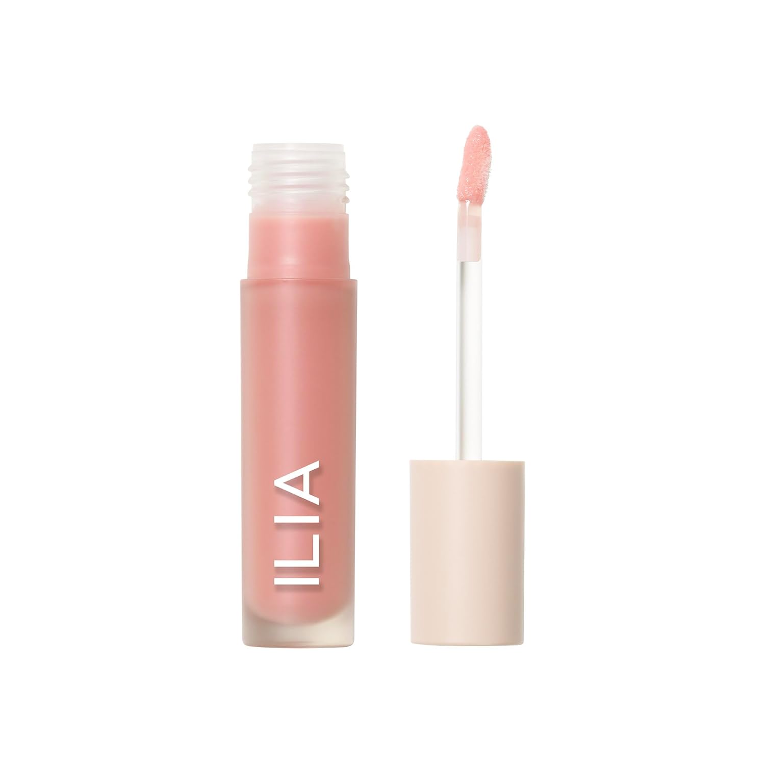 ILIA - Brillo labial hidratante Overglaze | Hidrata, regordete, suave | Larga duración, resistente al sangrado y a las plumas, alto brillo | Hidratación 24 horas, limpio, libre de crueldad y vegano