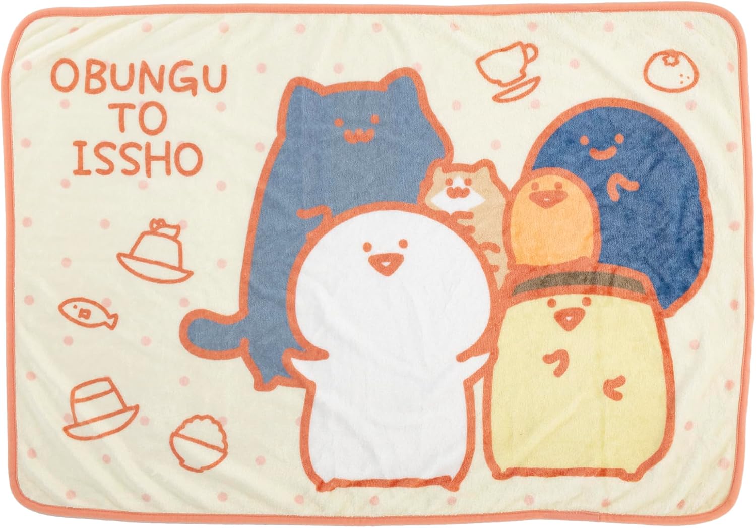 MORIPiLO Sanrio Characters Kuromi Throw Blanket (Soft Sheep Boa Throw), Purple, 27.6 x 39.4 inches (70 x 100 cm), Blanket, Goods, Warm, Cute, Summer, Winter, Cold Protection, Morishita Pillow