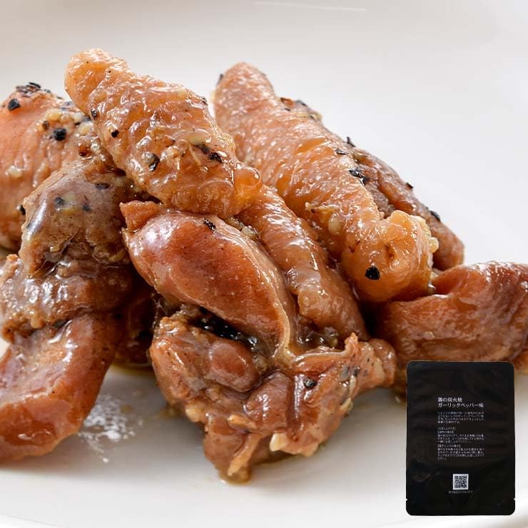 Miyazaki Specialty, Char-Grilled Chicken, 100g x 10 Pack, Retort, 2-Year Shelf Life, Snack, Preserved Food, Room Temperature (Salt Flavor)