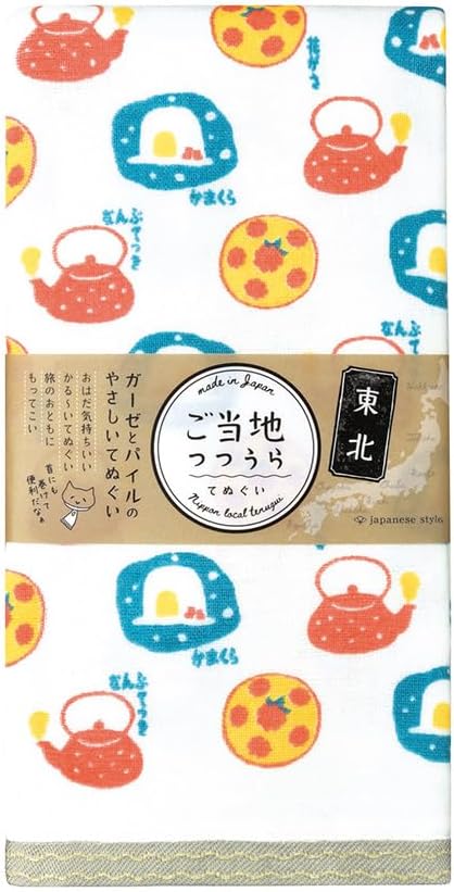 Nissen Shoko Japanese Style Local Tutoraura Tenugui Wind Towel, Tokyo 1. TU-719