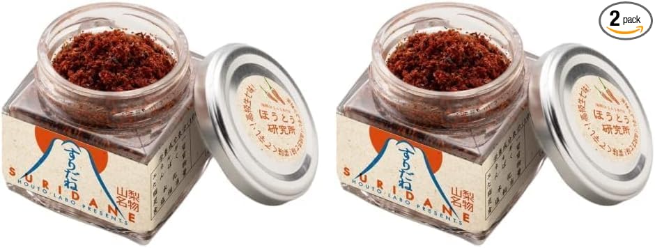 Houto Research Institute Suridane Yamanashi Specialty Seven Spice Chili Spicy Seasoning 80g Bottle
