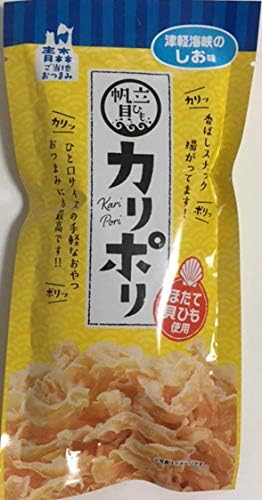 Karipoli Shell Strings Scallop Shell Strings Aomori Local Snack for Drinking at Home Snack (Cheese Flavor)