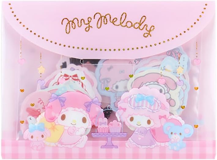 Sanrio 401650 Sanrio Characters Sticker & Case Set
