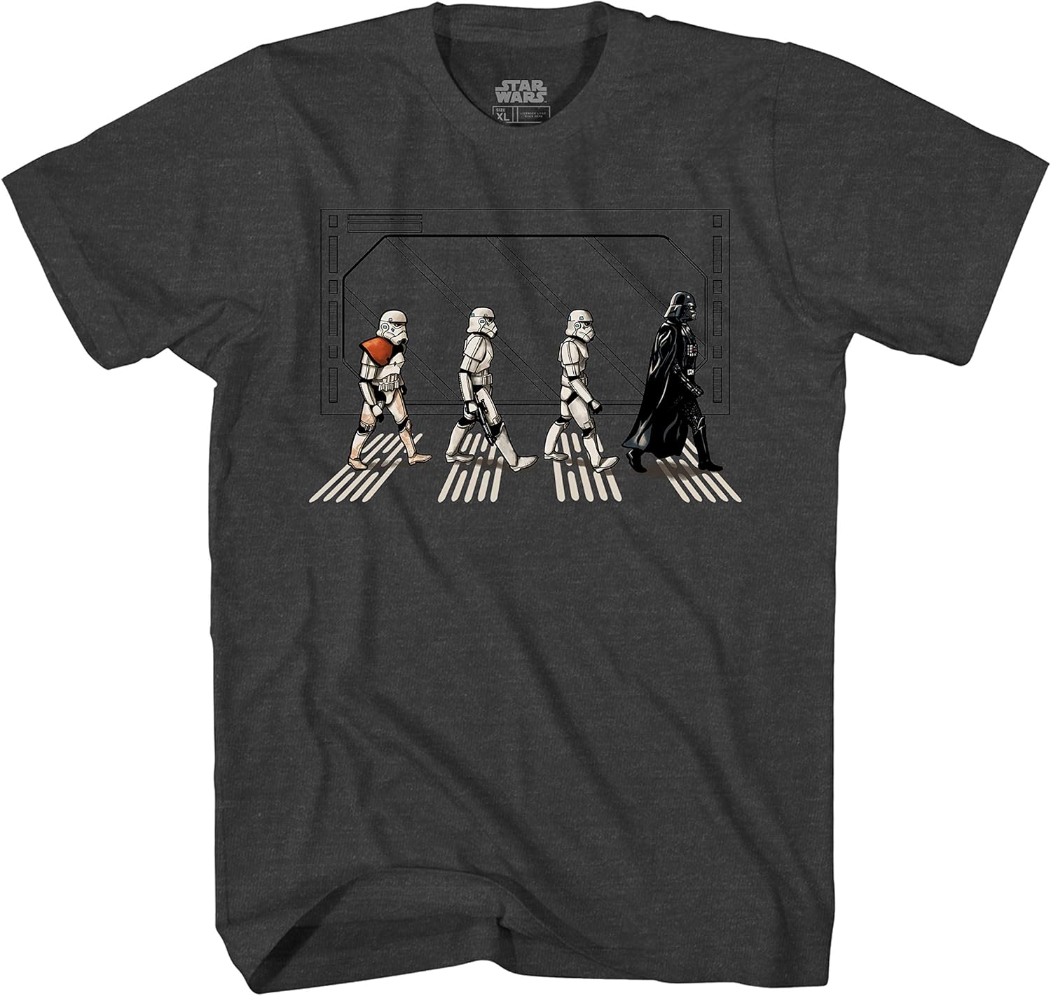 STAR WARS Death Star Road Stormtrooper Crossing - Camiseta para hombre