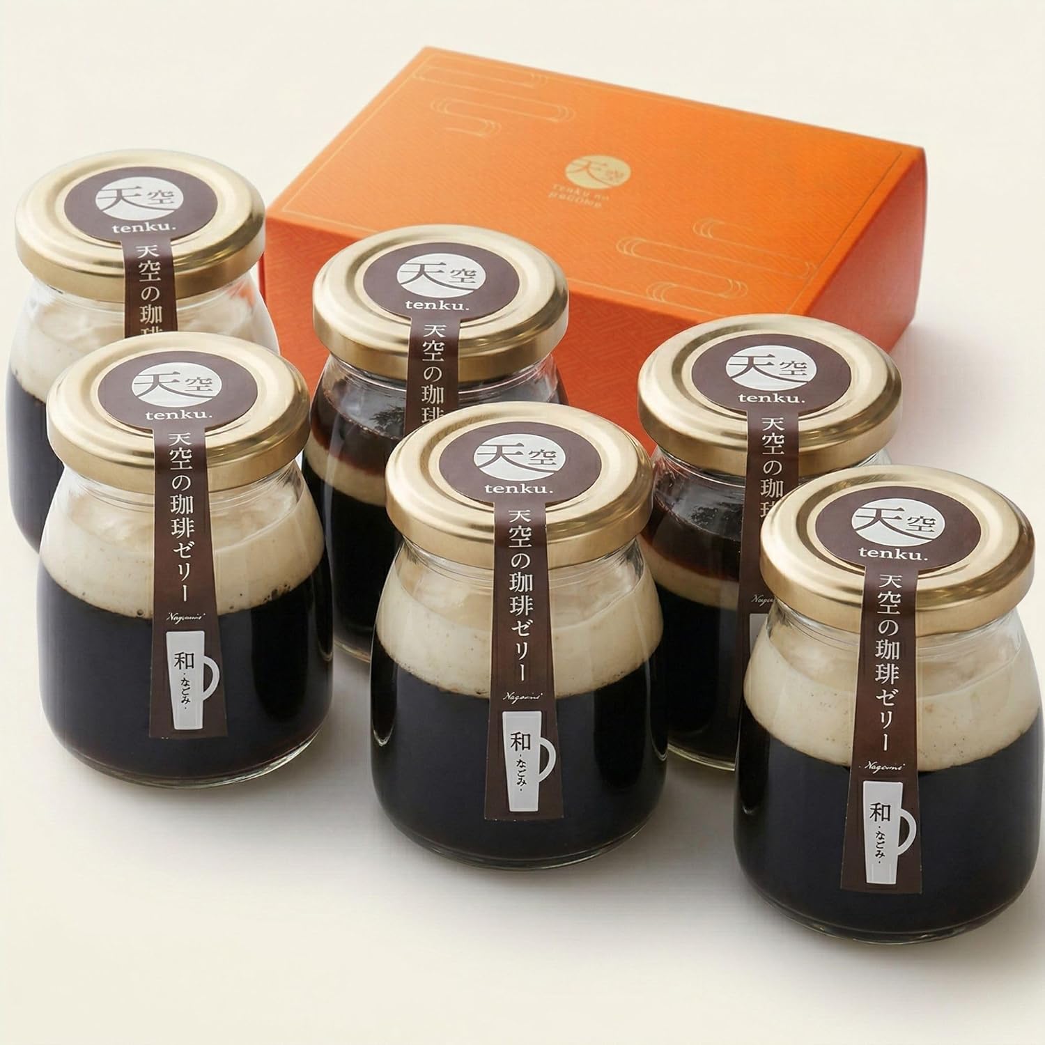 Tenku Sweets Coffee Jelly, Japanese Style, 1 Box, Assorted, Pre-order, Birthday, Gift, Ochugen