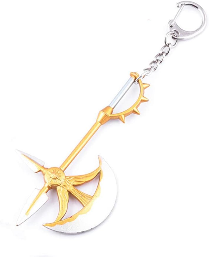 Seven Deadly Sins Keychain Accessory Cosplay Anime Small Item Merchandise School Festival Cultural Festival Festival Halloween Event Prop Photography Souvenir Gift