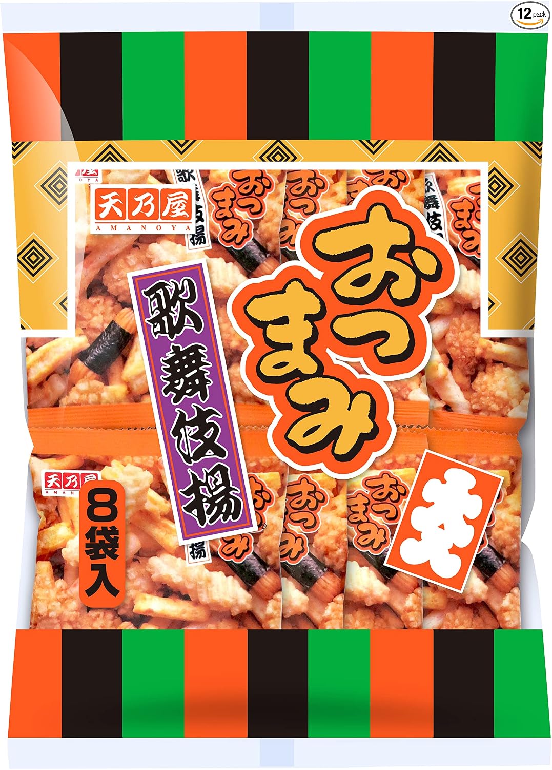 Amanoya Kabukiage Rice Crackers, 11 pieces