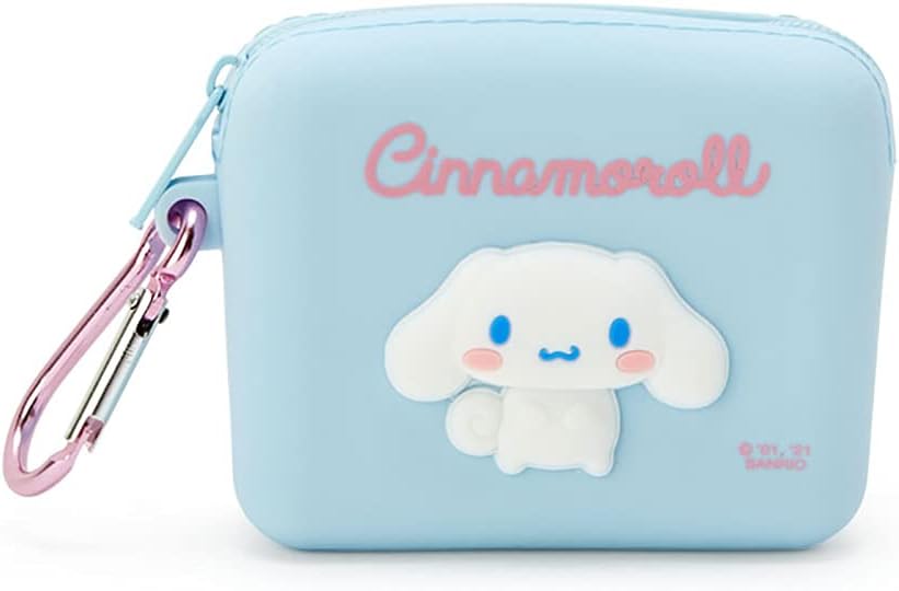 Sanrio Silicone Hello Kitty Mini Pouch, Accessory Case, Cosmetic Pouch, Coin Purse 357588