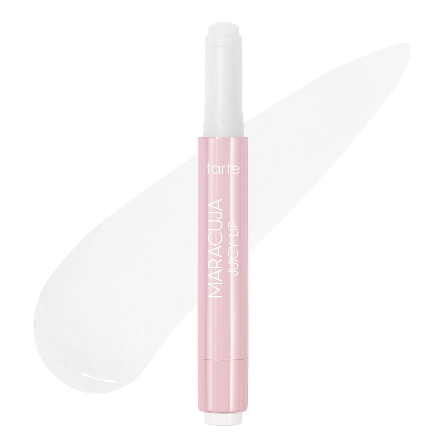 tarte maracuja jugoso bálsamo labial brillante – Mantequilla labial nutritiva viral con color y alta hidratación brillante, cuidado de la piel infundido con vitamina E, vegano y libre de crueldad