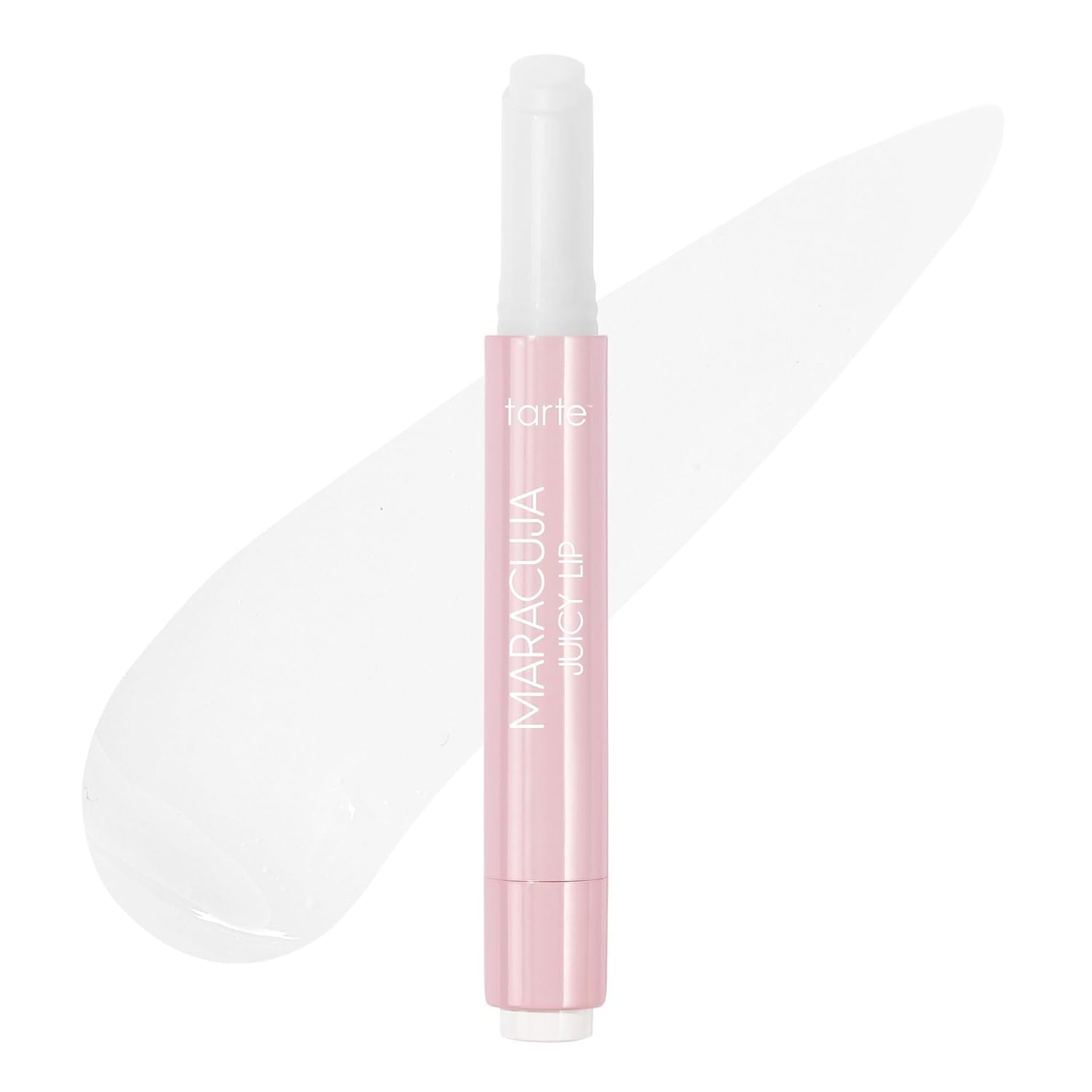 tarte maracuja jugoso bálsamo labial brillante – Mantequilla labial nutritiva viral con color y alta hidratación brillante, cuidado de la piel infundido con vitamina E, vegano y libre de crueldad