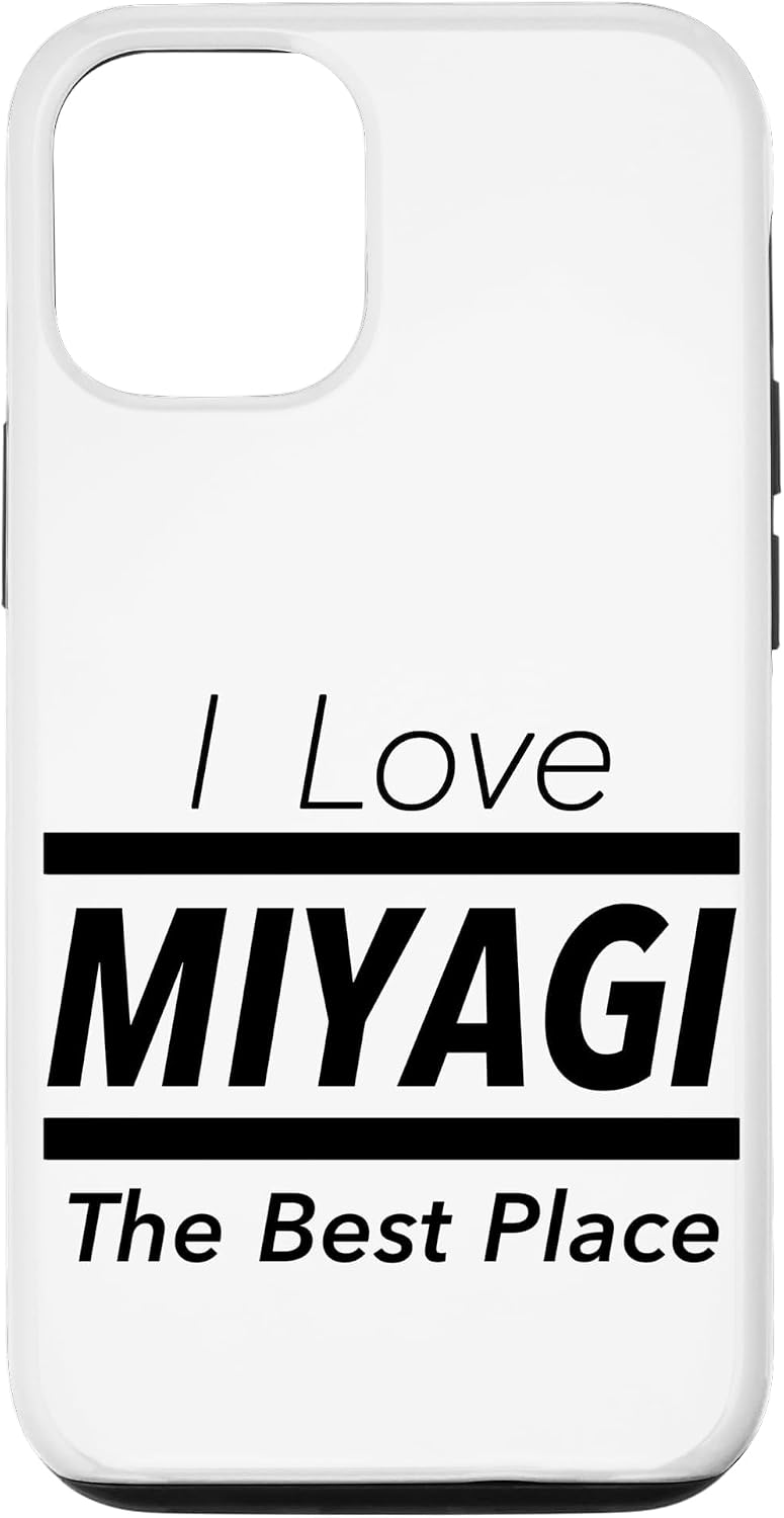 アイラブ・MIYAGI 宮城（I Love）JIMO-T【47都道府県】ジモティ プレゼント お土産 かっこいい 面白い スマホケース iPhone 16 用
