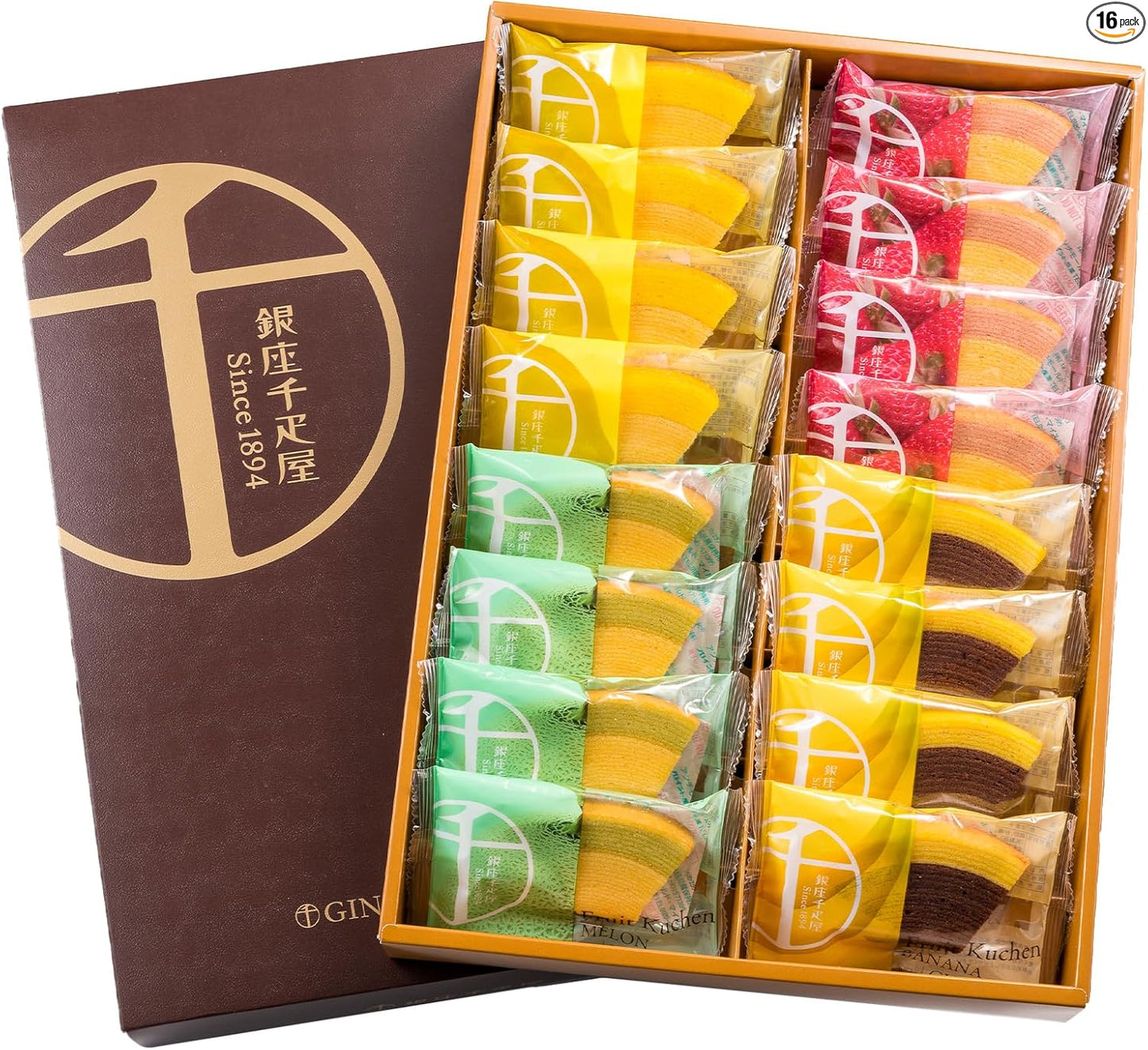 Gift Patisserie Ginza Chibiya Ginza Fruit Kuchen A (8 Pieces)