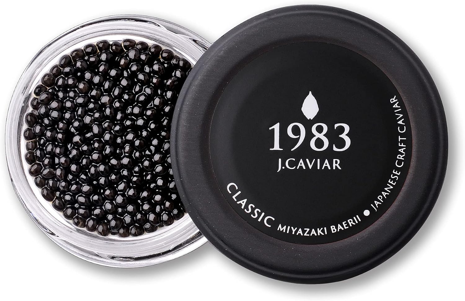 Japan Caviar Miyazaki Caviar 1983 Baeri Classic (20g / Gift Box with Shell Spoon) Gourmet Delicacy