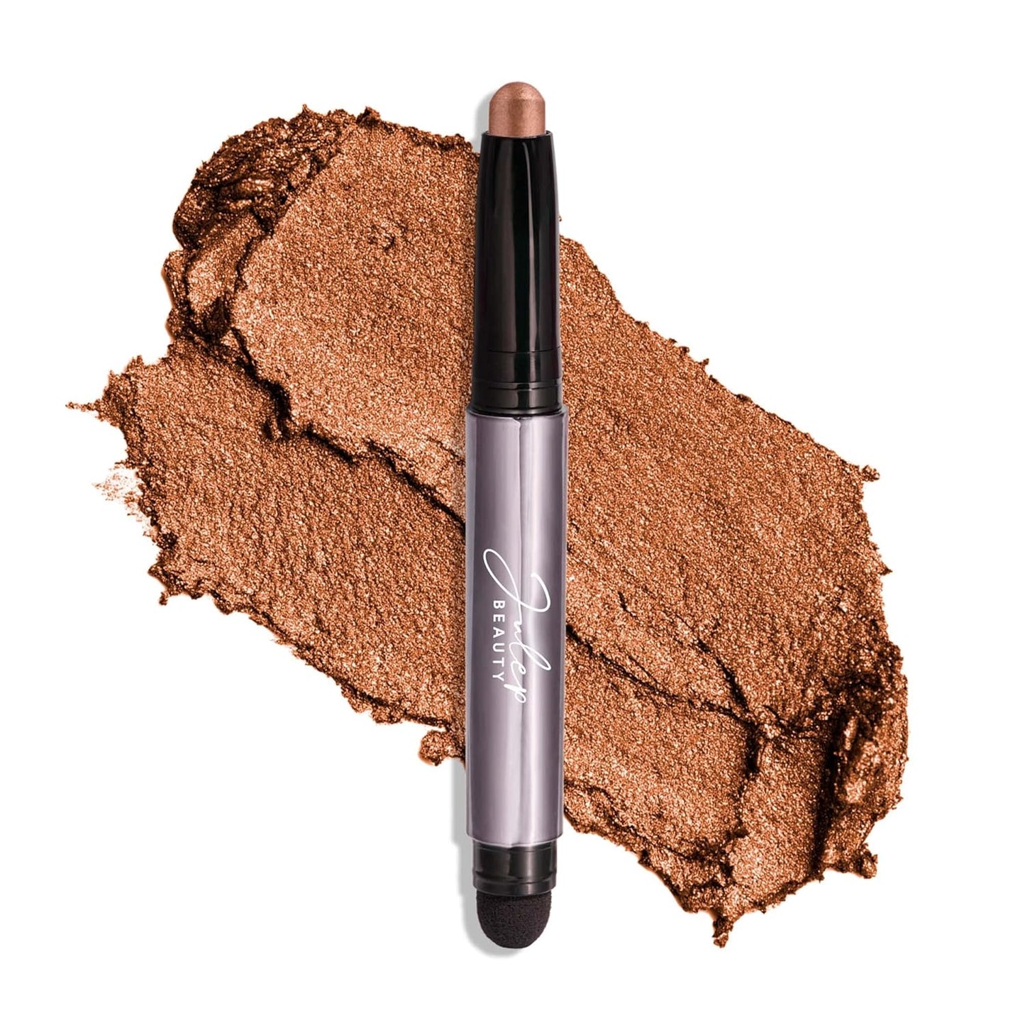 Julep Eyeshadow 101 Cream-to-Powder Waterproof Eyeshadow Stick – Bronze Shimmer – Long-Lasting, Buildable, Crease-Proof, Cruelty Free, Shimmer Finish with Built-In Smudger