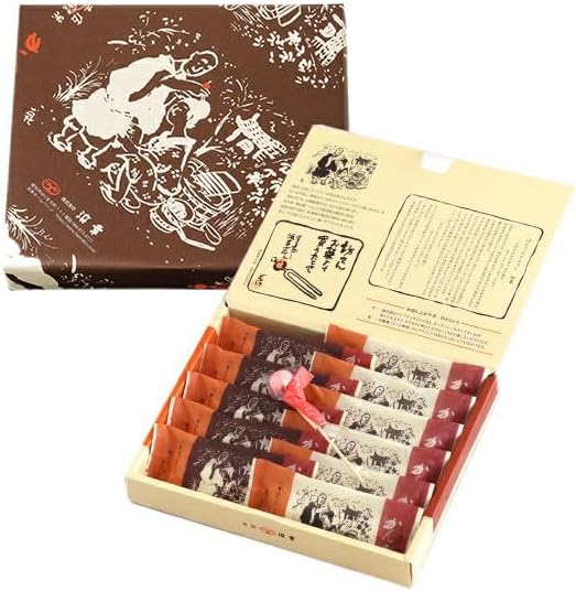 Annually selling out 4.5 million pieces!! Tosa famous confectionery "Kanzashi" from Kochi, representing Kochi and Tosa souvenirs/specialty (16 pieces (with candy))