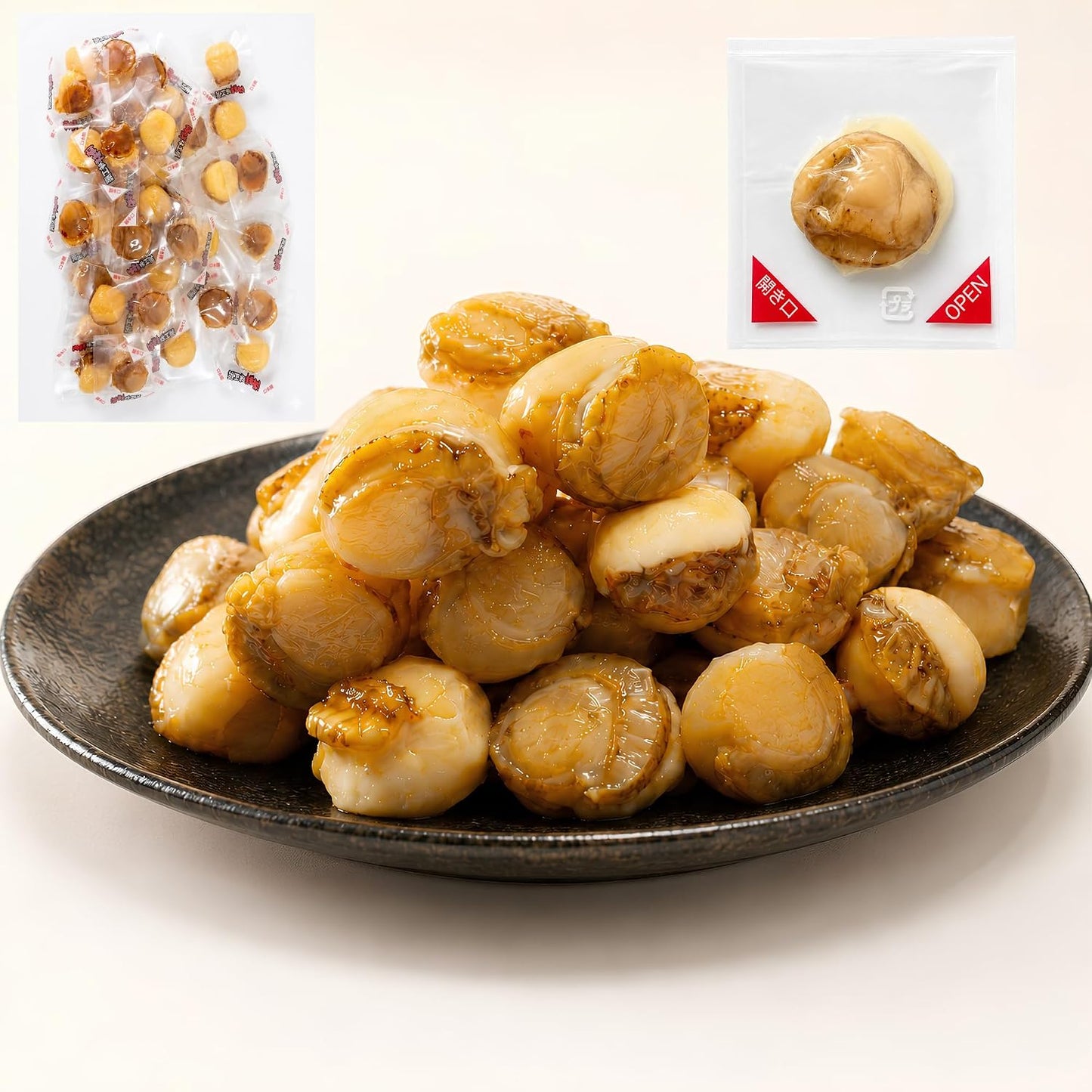 Alneka Scallop Cheese Snacks, Individual Packaging, Sweets, 4.2 oz (120 g), Approximately 15 Pieces, Individual Packaging, Made in Japan