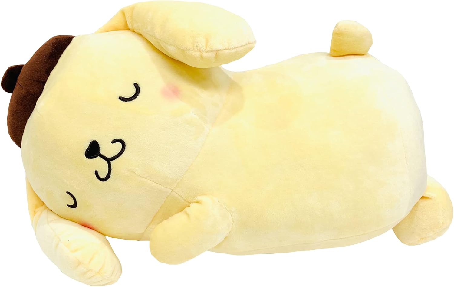 MORIPiLO Sanrio Cushion, Kuromi-chan, Large Plush Toy, Black (Companion Pillow M Size Approx. 45 cm) MORISHITA Pillow 4620753