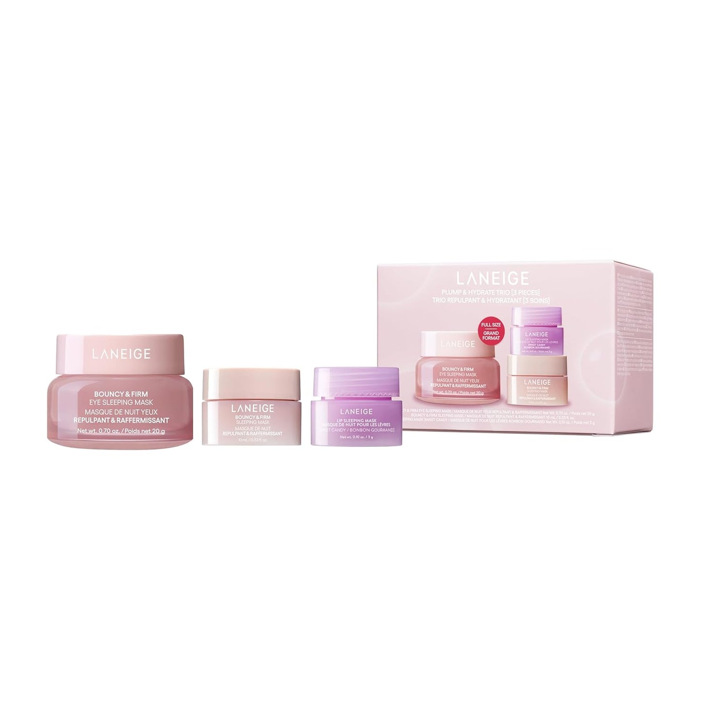 LANEIGE - Mascarilla nocturna para labios: Nutrir, hidratar, vitamina C, manteca de murumuru y manteca de karité, antioxidantes, labios escamosos y secos