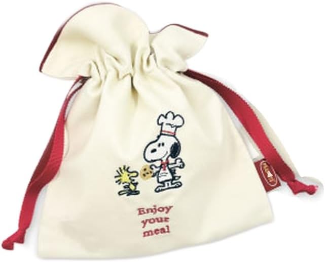 Marimo Craft SPCQ-683 Snoopy Snacktime Chef Series Acrylic Key Holder, Red, Approx. W 1.6 x H 2.3 x D 0.1 inches (40 x 59 x 3 mm)