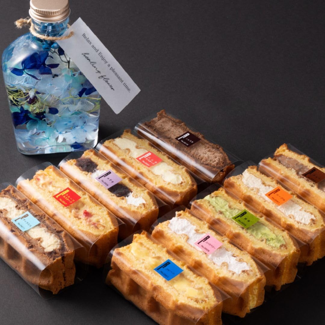 R.L Waffle Cake, Sweets, Gift, Present, Handbag Included, Classic, 10 Pieces, Frozen