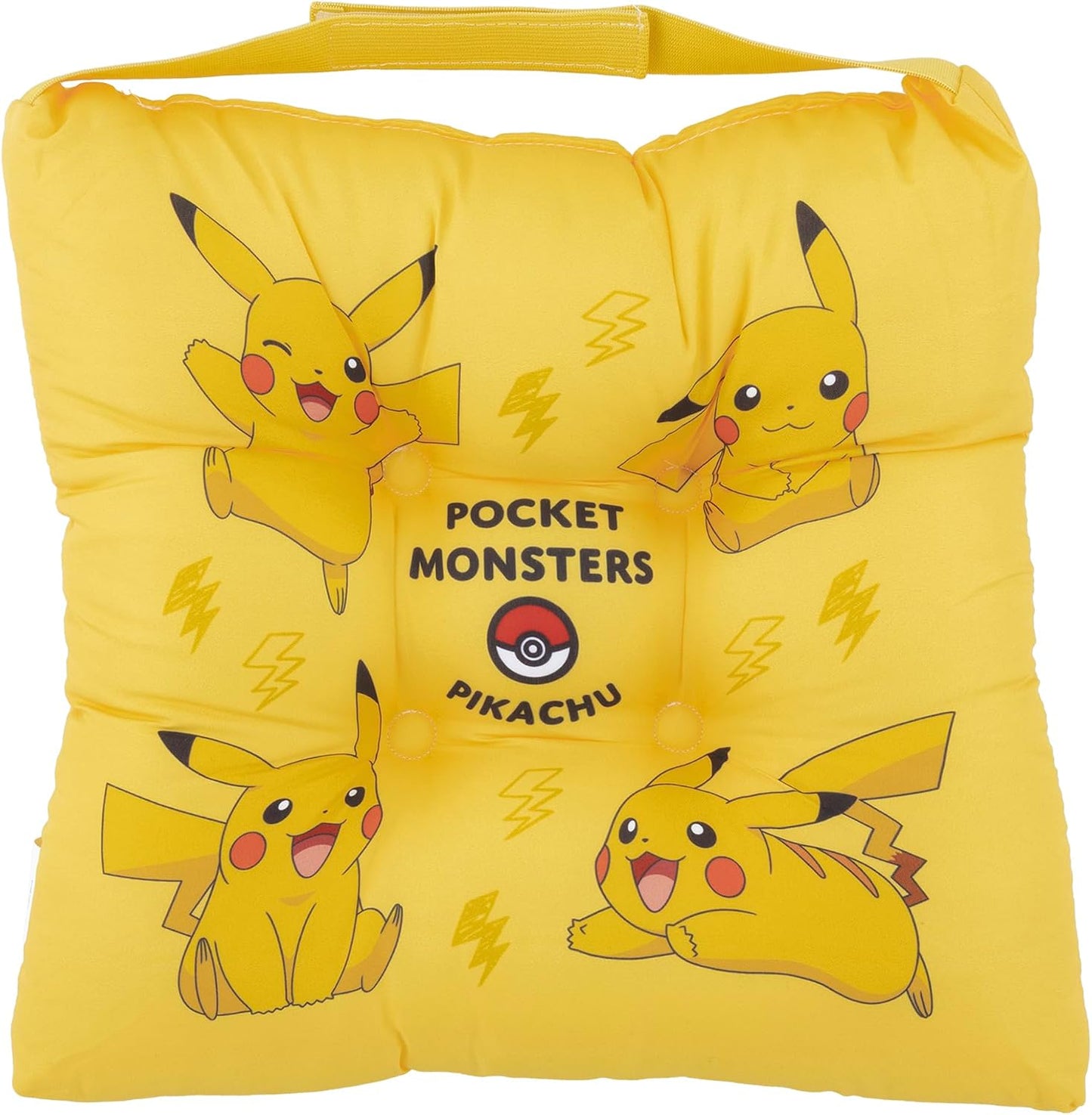 MORIPiLO Chair Seat Cushion, Kuromi, Sanrio Characters School Cushion, Purple, 11.8 x 11.8 x 2.8 inches (30 x 30 x 7 cm), Does Not Hurt Your Buttocks, Thick, School, Kindergarten, Children's Goods