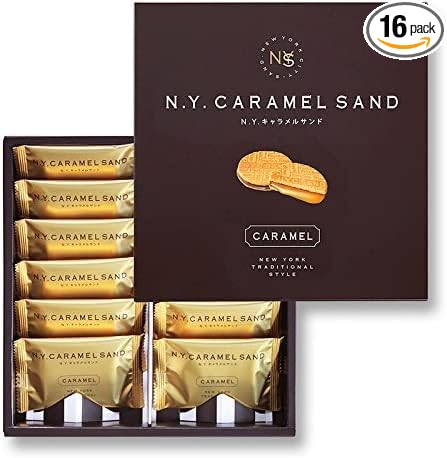 N.Y. Caramel Sand Tokyo Limited Gift [Noshi Compatible] New York Caramel Sand Hand Souvenir (8 pieces, Thank You)