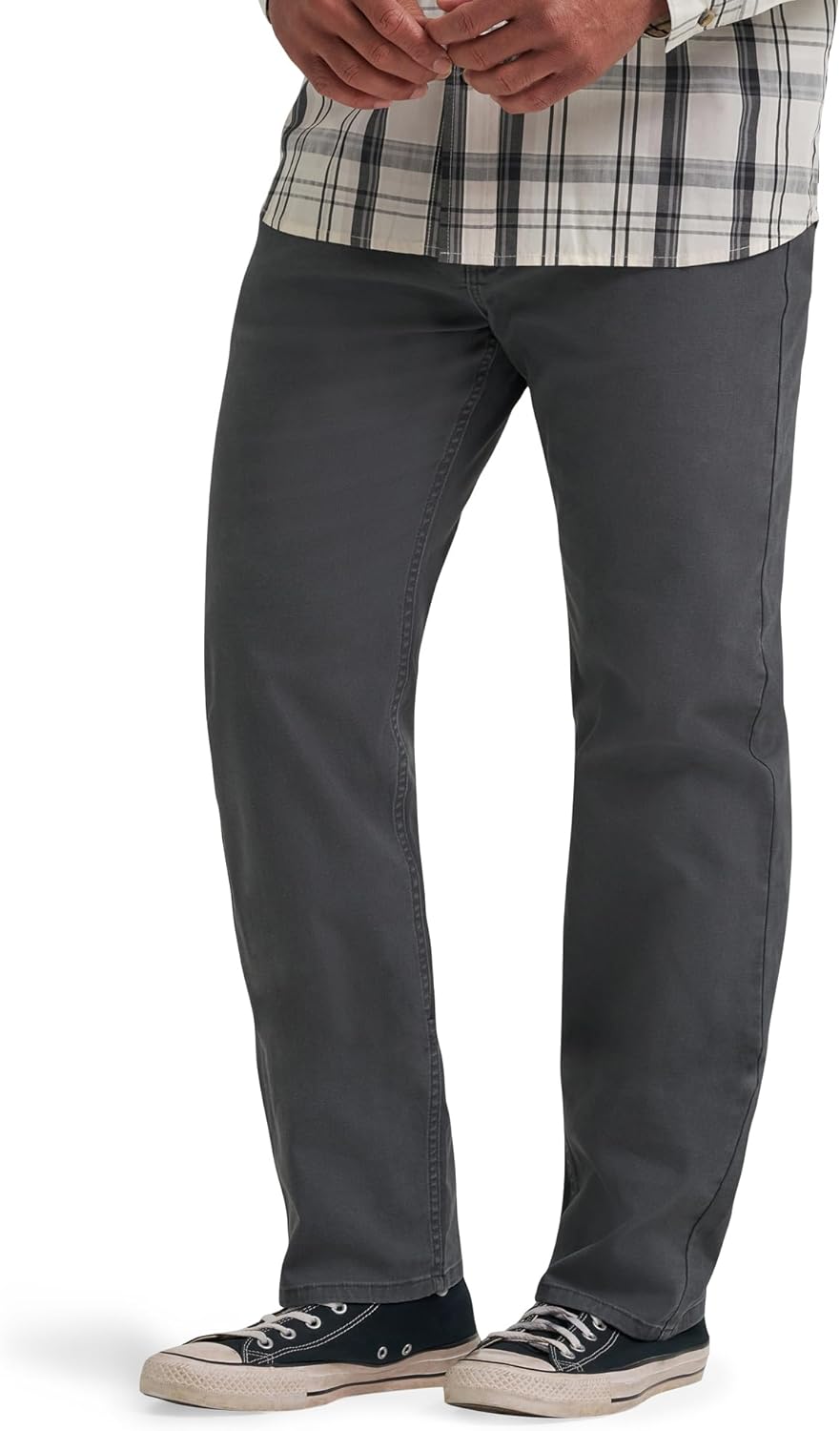 Wrangler Authentics - Jeans de ajuste estándar y pretina Comfort Flex, para hombre