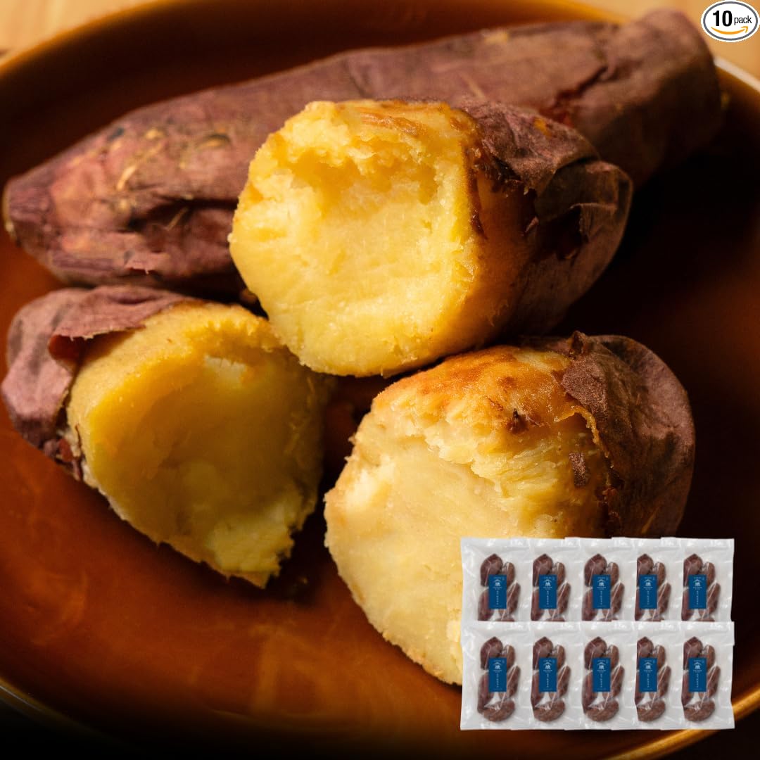 Satsumarche Kagoshima, Shushuku Frozen Potatoes, Red Haruka, Direct from Origin: Additives, 2.2 lbs (1 kg) (1.1 oz (500 g) x 2 Bags), No Sugar, Netori, Beeharuka, Sweet Potatoes, Commercial Use, Baby