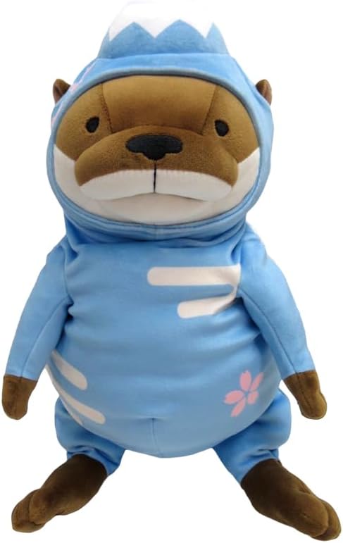 Morisaka Global Local Mochi Otter Tokyo Tower Mini Brown, Plushie, Stuffed Animal, 2.8 x 2 x 5.9 inches (7 x 5 x 15 cm), Souvenir, Asakusa, Tokyo, Japan, Tourist Attraction, Travel, Comfort, Soft