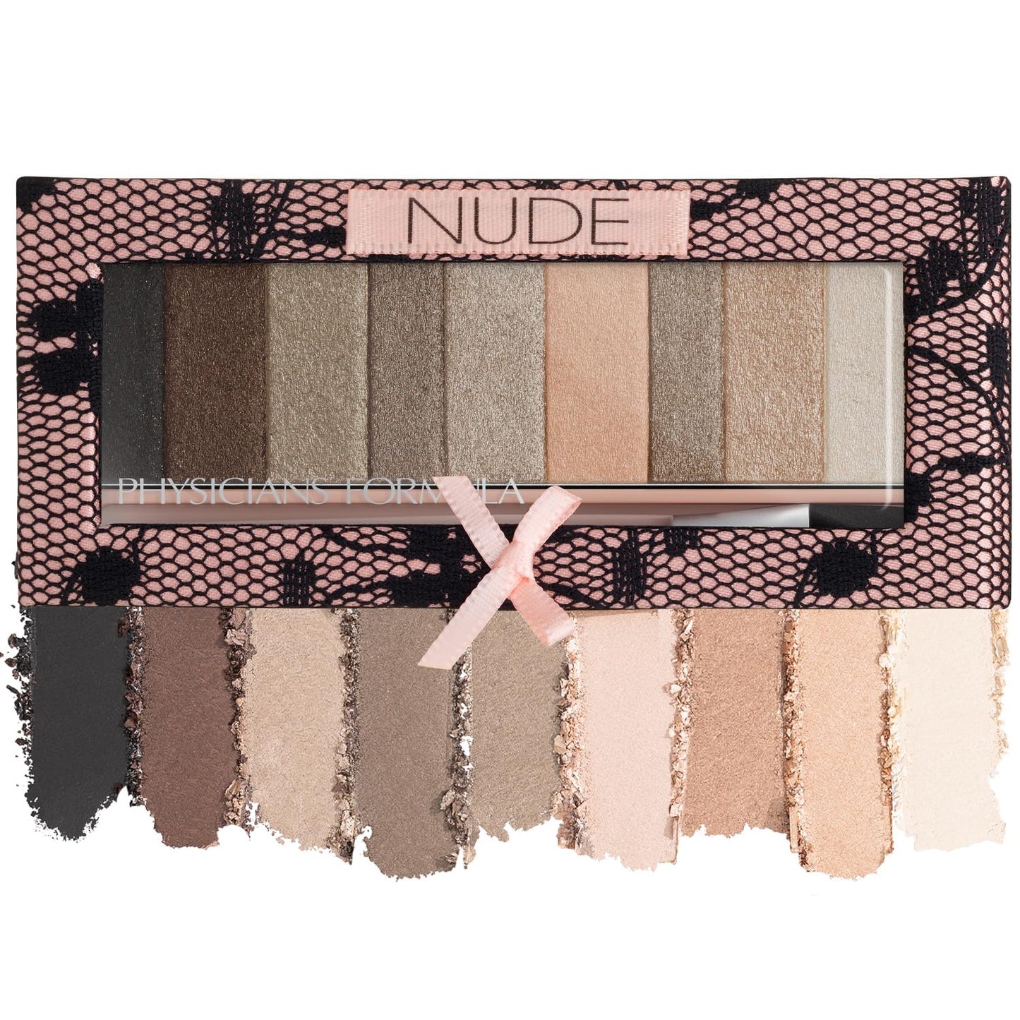 Paleta de sombras de ojos de Physicians Formula Matte Monoi Butter Sombra de ojos natural mate tonos nude sonrojados, para piel sensible, hipoalergénica, nutritiva e hidratante, suave, uso todo el día