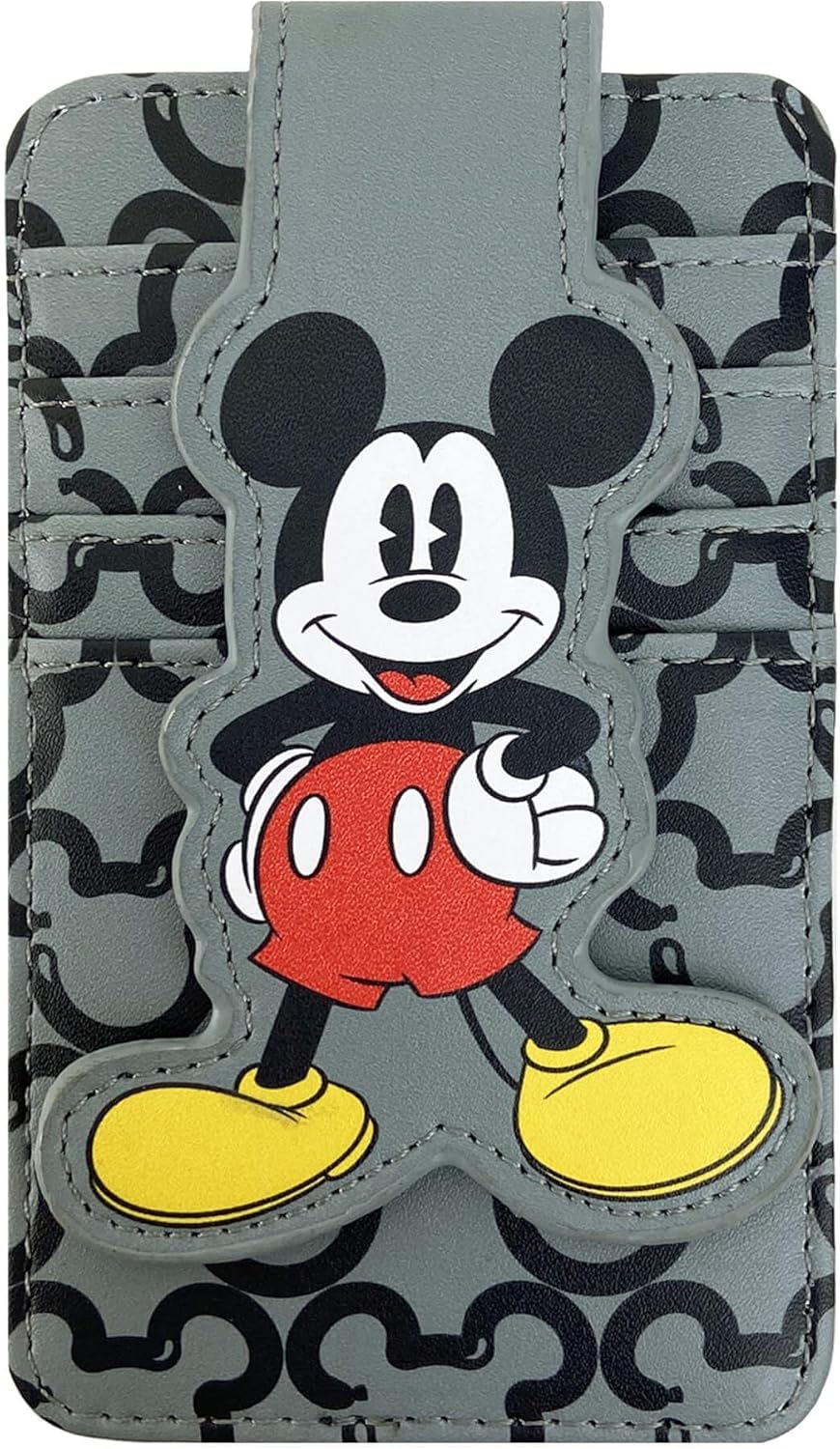 Cartera de Tarjetas Disney Compacta y Delgada (Eeyore Azul Claro)