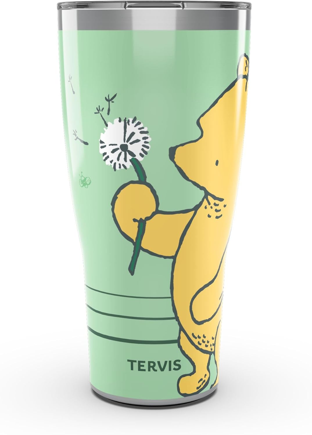 Tervis Disney - Vaso aislado de doble pared con aislamiento de Winnie The Pooh Forest Sketch hecho en Estados Unidos, mantiene las bebidas frías y calientes, 24 onzas, clásico