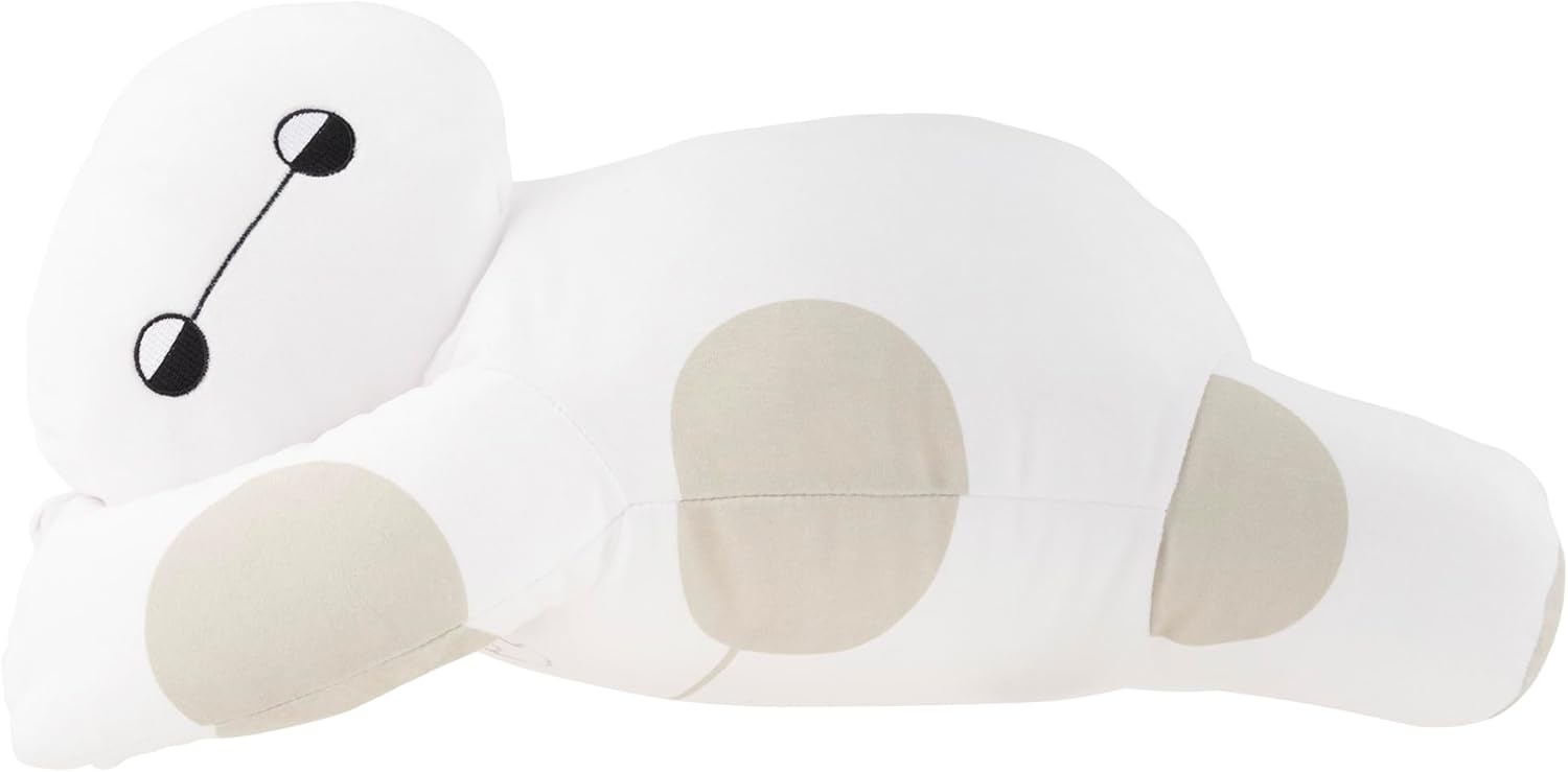 MORIPiLO Hugging Pillow Baymax Plush Toy Cushion 7.9 x 21.7 inches (20 x 55 cm) White Large Gift Merchandise (Plush Cuddle Pillow) Disney Morishita Pillows 428210