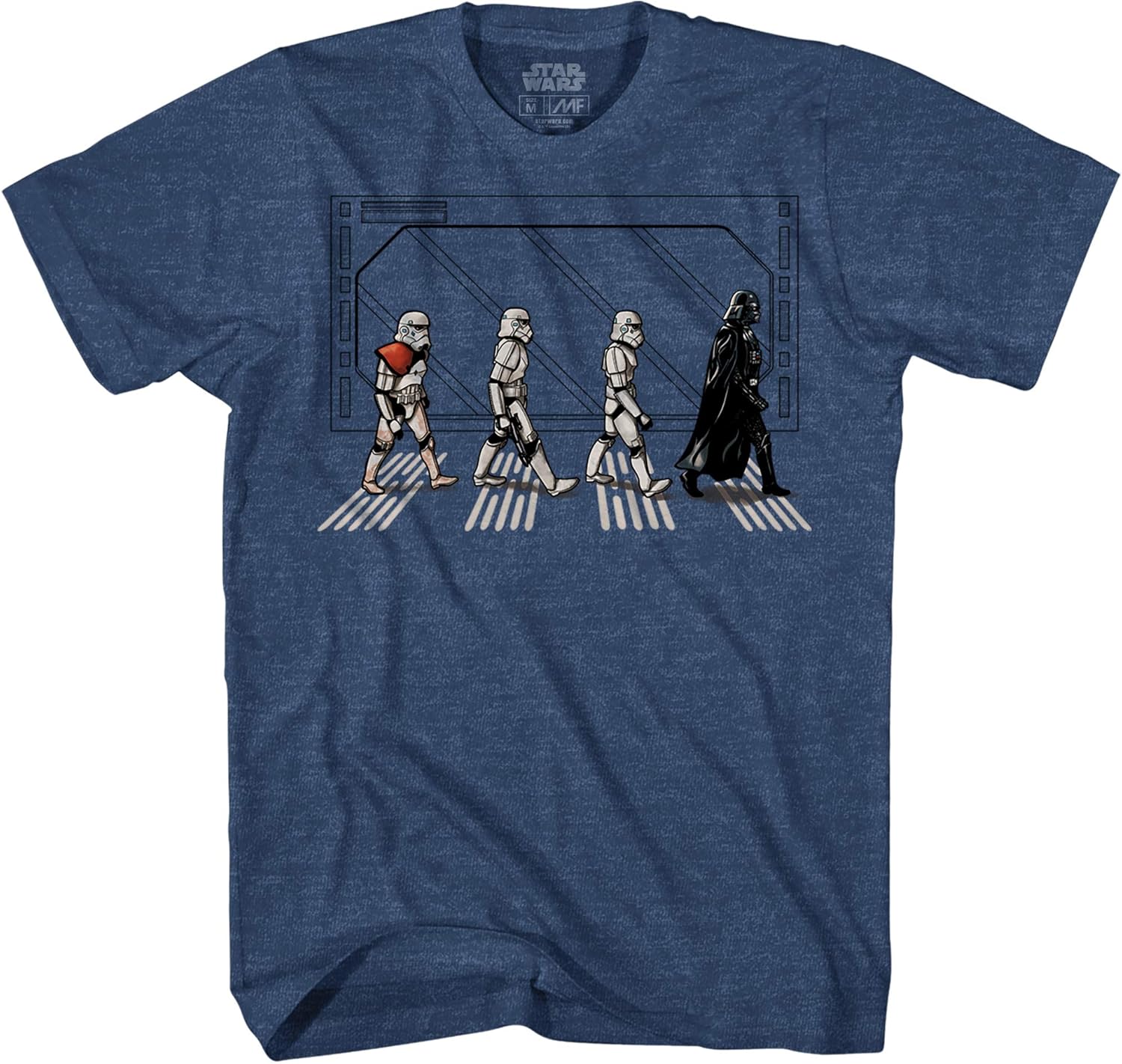 STAR WARS Death Star Road Stormtrooper Crossing - Camiseta para hombre
