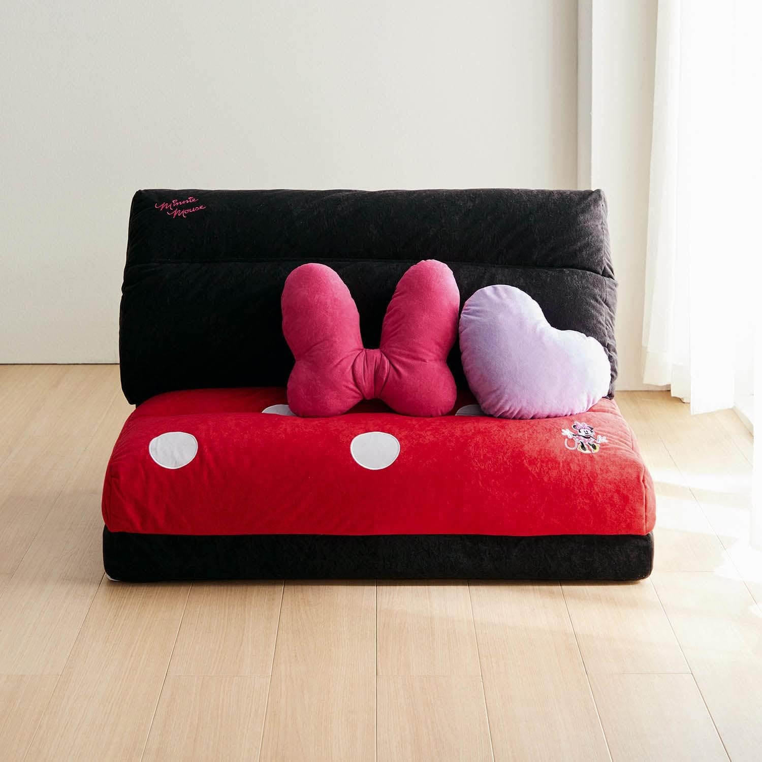 BELLE MAISON Disney Sofa Bed 4-Way Motif-Shaped Cushion with Blanket, Toy Story Sofa Bed