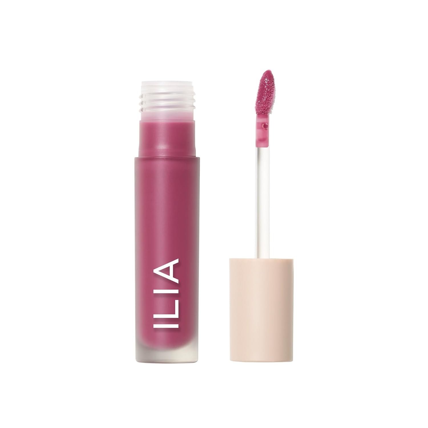 ILIA - Brillo labial hidratante Overglaze | Hidrata, regordete, suave | Larga duración, resistente al sangrado y a las plumas, alto brillo | Hidratación 24 horas, limpio, libre de crueldad y vegano