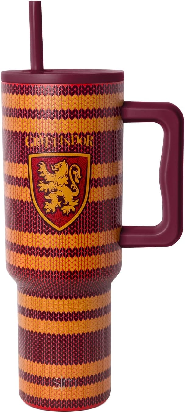 Simple Modern Disney Vaso de 40 oz con Asa y Tapa con Pajita | Botella de Agua de Acero Inoxidable Aislada Reutilizable Taza de Viaje | Regalos para Mujeres | Colección Trek | 40oz | Mickey Mouse