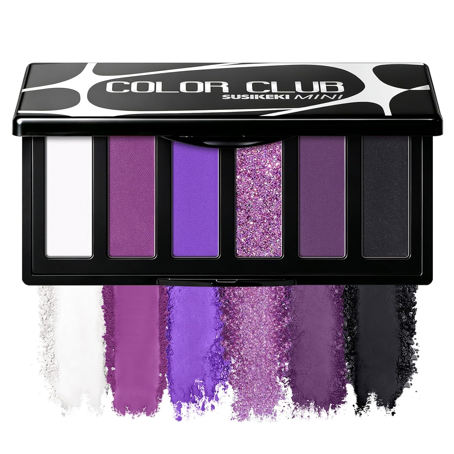 SUSIKEKI 6 Colores Mini Paleta de Sombras de Ojos Maquillaje Neutro Nude Ahumado Sombra de Ojos Taupe y Marrón Mate Paleta de Maquillaje con Espejo Altamente Pigmentado de Larga Duración Impermeable
