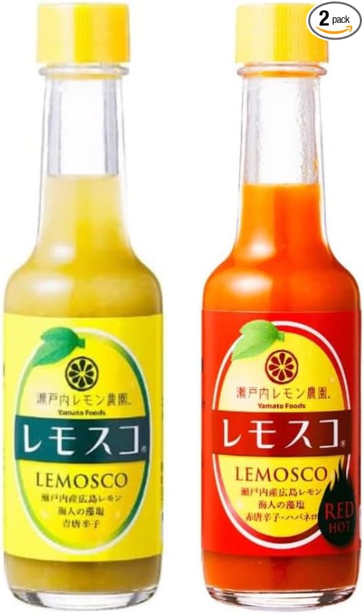Setouchi Lemon Farm Lemosco 60g x 3-pack Set Domestic Gift Local Souvenir Hiroshima Popular Spicy Seasoning