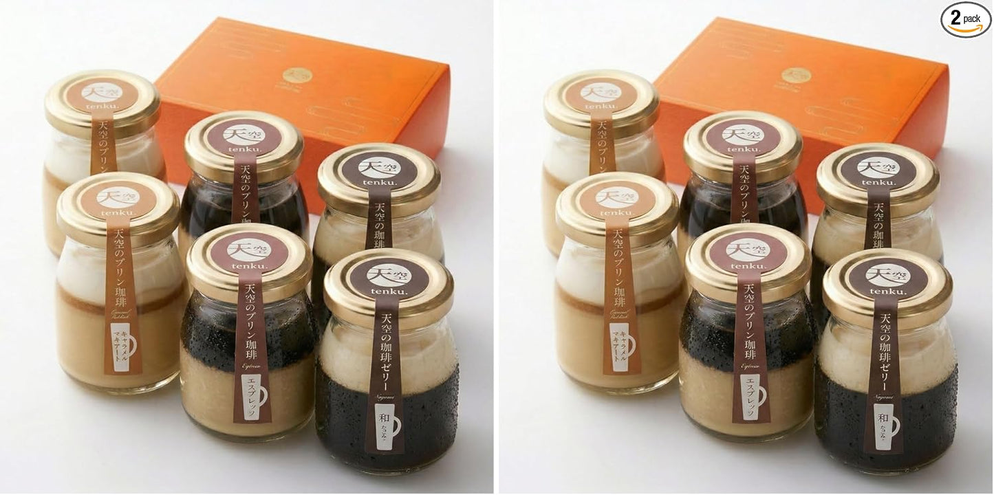 Tenku Sweets Coffee Jelly, Japanese Style, 1 Box, Assorted, Pre-order, Birthday, Gift, Ochugen