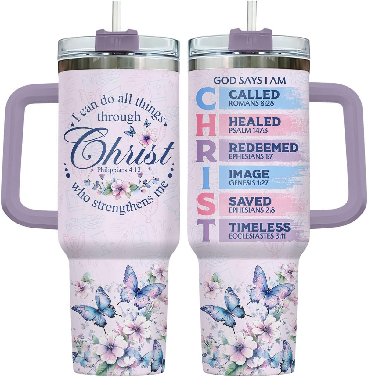 34HD Vaso de princesa rana de 40 onzas, taza de viaje aislada de acero inoxidable con asa y tapa con pajilla, regalo de cumpleaños, taza de películas de princesa de cuento de hadas para mujer