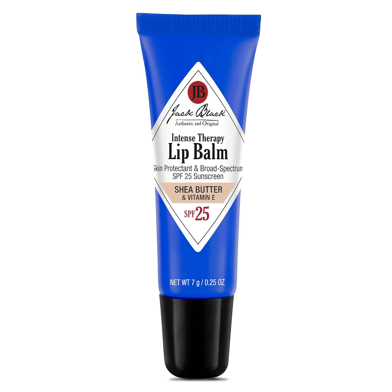 Jack Black Intense Therapy Lip Balm – SPF 25 Sun Protection, Lip Moisturizer