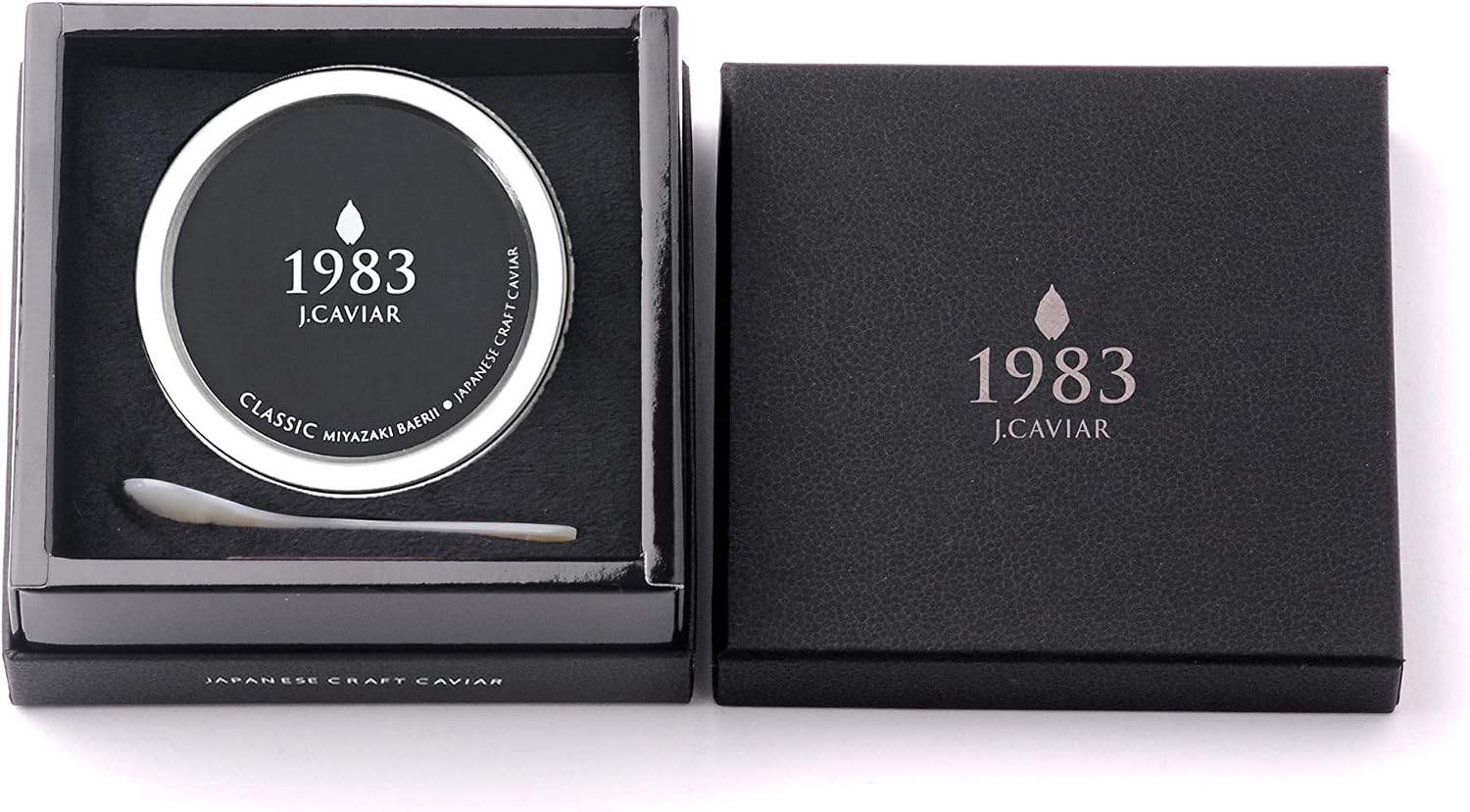 Japan Caviar Miyazaki Caviar 1983 Baeri Classic (20g / Gift Box with Shell Spoon) Gourmet Delicacy